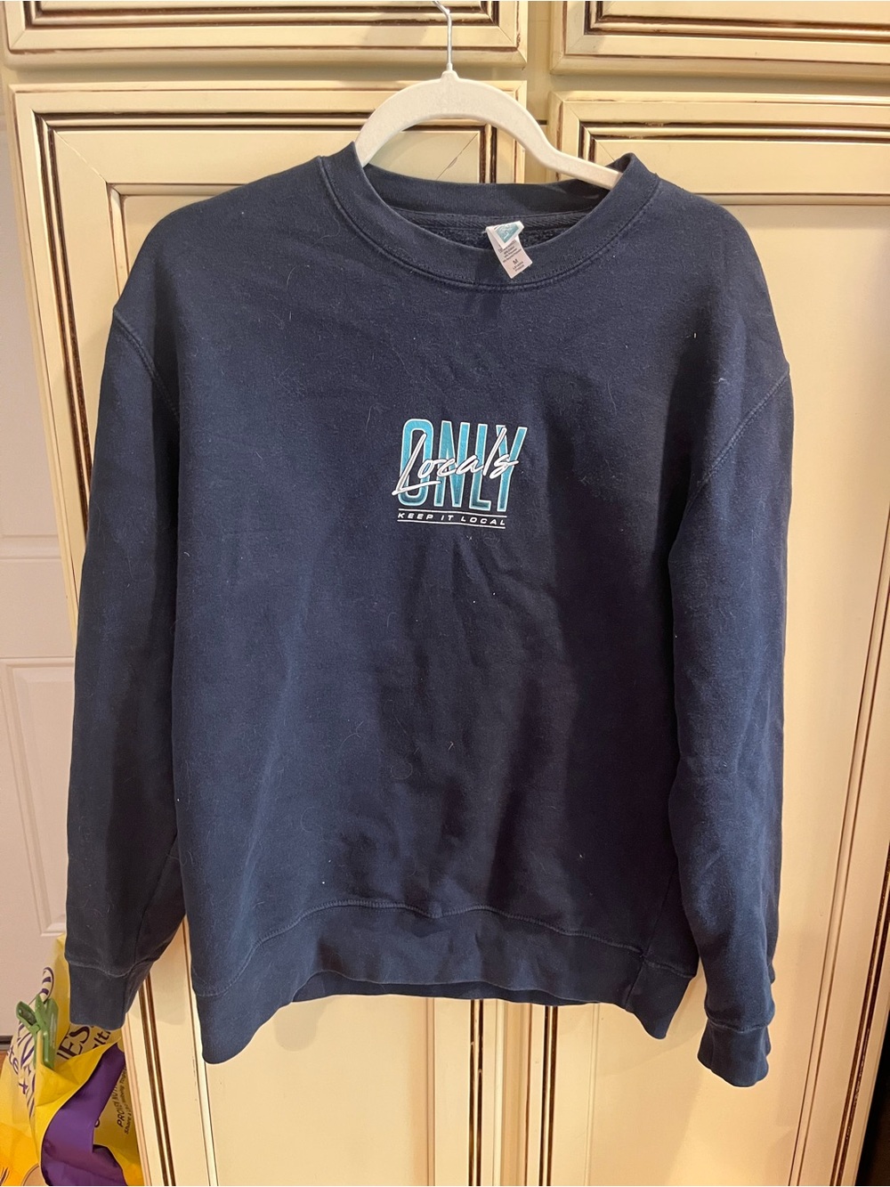 Women’s or Men’s Navy NY Islanders Crewneck